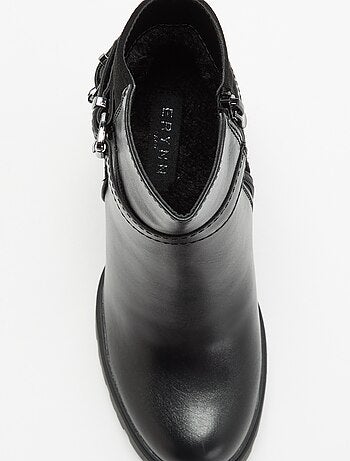 Botins em sintético de salto alto