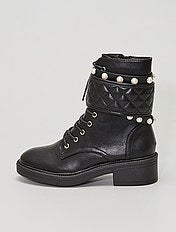 Alpe PUNK-2 4500 Noir - Entrega gratuita | ProcessfolksShops.pt ! - Sapatos Botins  Mulher 79,99 €