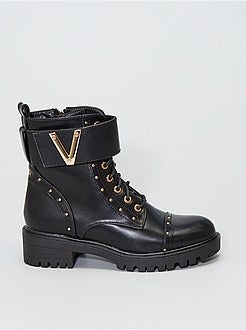 Botins estilo rangers - Kiabi