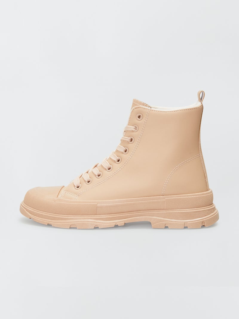 Botins forrados BEGE - Kiabi