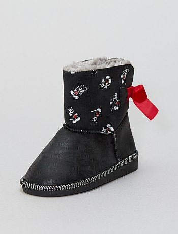Botins forrados 'Mickey Mouse' - Kiabi