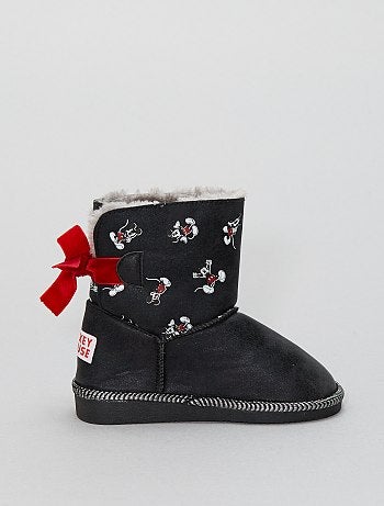 Botins forrados 'Mickey Mouse' - Kiabi