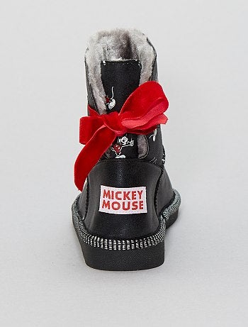 Botins forrados 'Mickey Mouse' - Kiabi