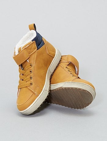 Botins forrados tipo ténis - Kiabi