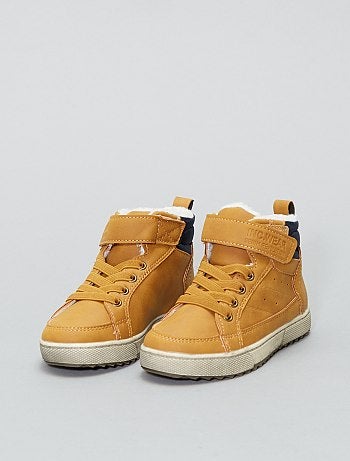 Botins forrados tipo ténis - Kiabi