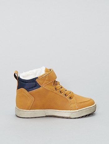 Botins forrados tipo ténis - Kiabi