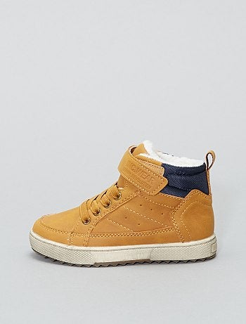 Botins forrados tipo ténis - Kiabi