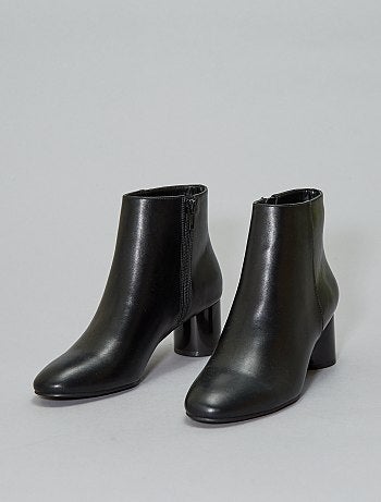 Botins lisos em verniz - Kiabi
