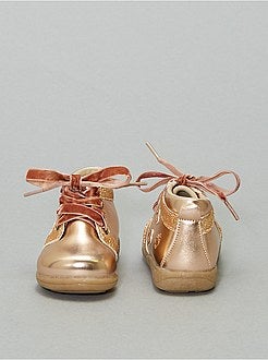 Botins ouro rosa - Kiabi