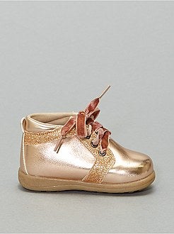 Botins ouro rosa - Kiabi
