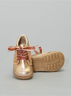 Botins ouro rosa - Kiabi