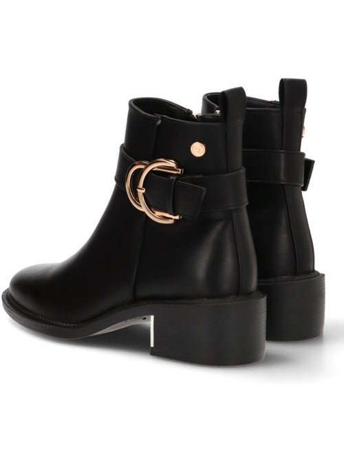 Botins Pretos de Mulher Xti 143103 - Kiabi Botins Pretos de Mulher Xti 143103 - Kiabi
