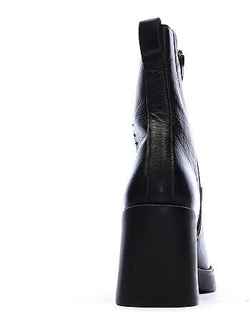 Botins pretos kaporal azra para mulher