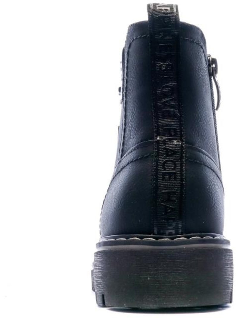 Botins pretos masculinos relife jubilor Preto - Kiabi