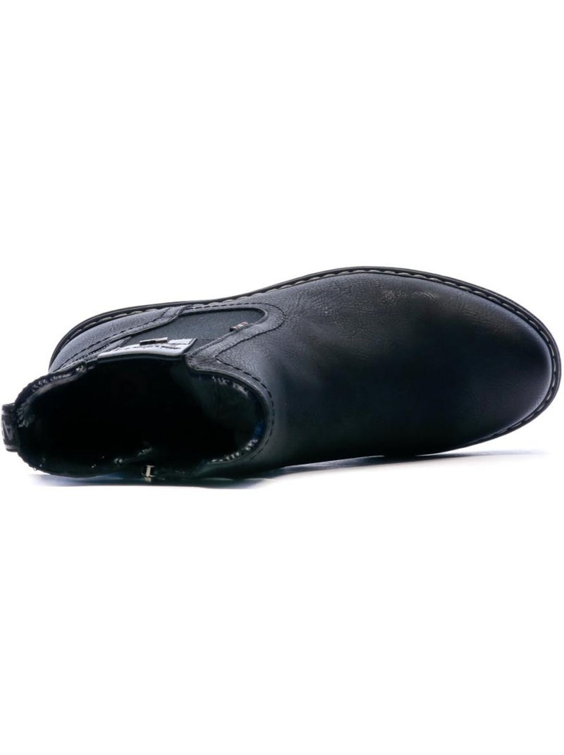Botins pretos masculinos relife jubilor Preto - Kiabi