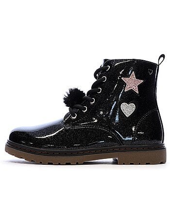 Botins Pretos Menina Xti 151092