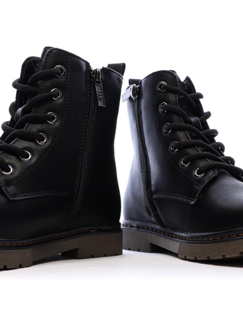 Botins pretos menina xti 151329 - Kiabi