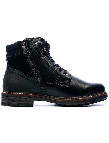 Botins pretos para homem relife joymen