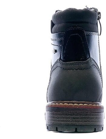 Botins pretos para homem relife joymen