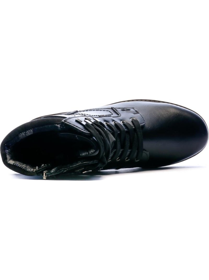 Botins pretos para homem relife joymen Preto - Kiabi
