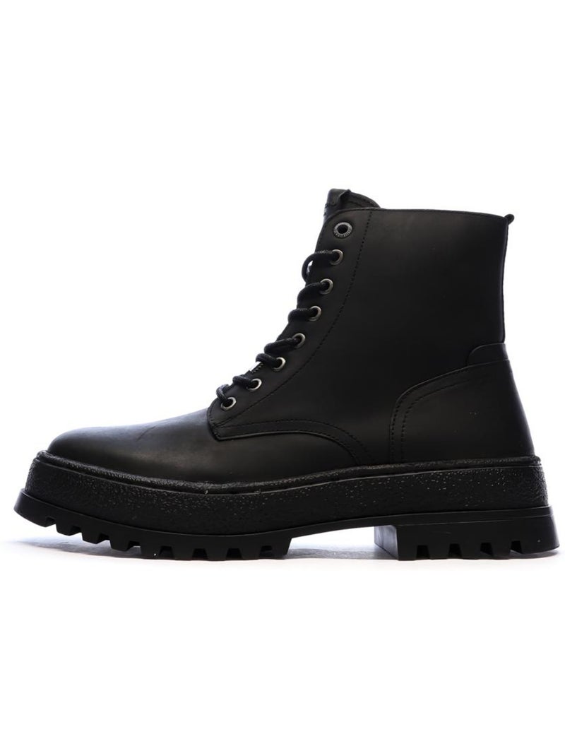 Botins Pretos Pepe Jeans Lincoln para Homem Preto - Kiabi