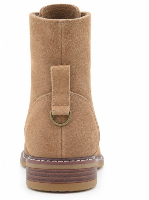 Botins rasos couro natural purapiel - Kiabi Botins rasos couro natural purapiel - Kiabi