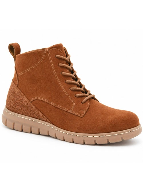Botins rasos couro natural purapiel - Kiabi Botins rasos couro natural purapiel - Kiabi