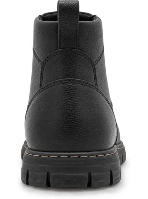 Botins rasos couro natural purapiel - Kiabi