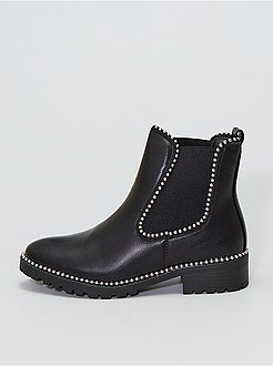 Botins tipo chelsea - Kiabi