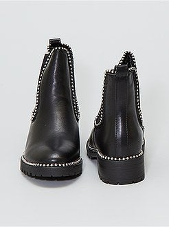 Botins tipo chelsea - Kiabi