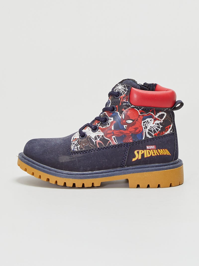 Botins tipo montanha  - 'Homem-Aranha' Azul Naval - Kiabi
