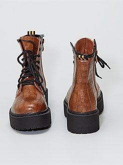 Botins tipo rangers estilo 'serpente' - Kiabi