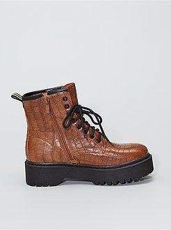 Botins tipo rangers estilo 'serpente' - Kiabi