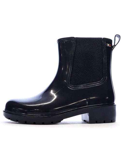 Botins Tommy Hilfiger Flag para Mulher em Azul-Marinho - Kiabi Botins Tommy Hilfiger Flag para Mulher em Azul-Marinho - Kiabi