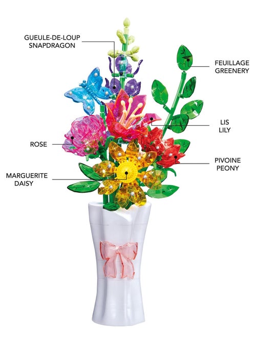 Bouquet de gemas de cristal - Kiabi