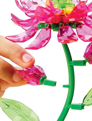 Bouquet de lótus simples com gema de cristal