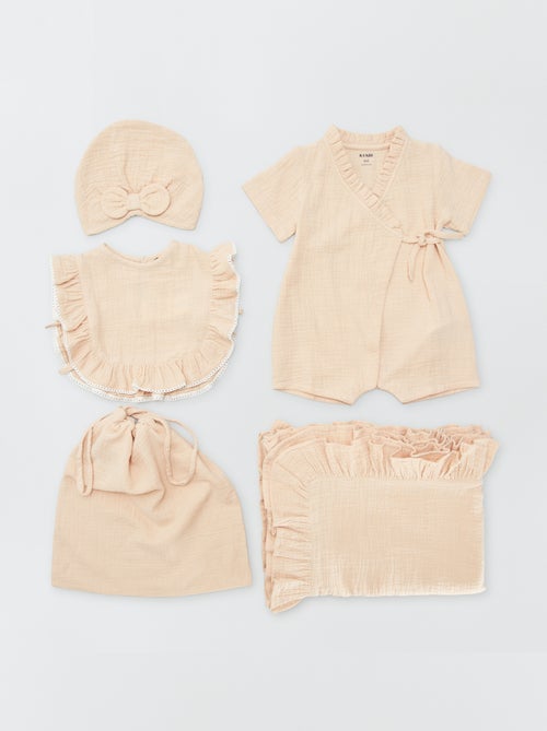 Box de nascimento  - 5 peças - Kiabi