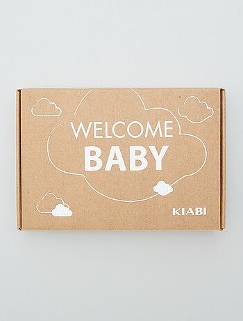 Box de nascimento 'Welcome Baby' - 5 peças
