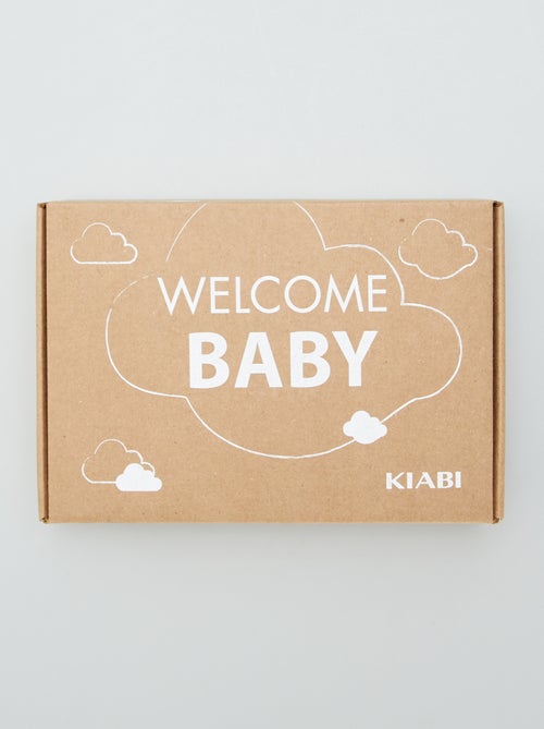 Box de nascimento 'Welcome Baby' - 5 peças - Kiabi