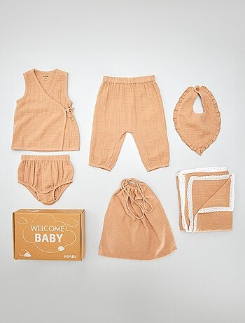 Box de nascimento 'Welcome Baby' - 5 peças