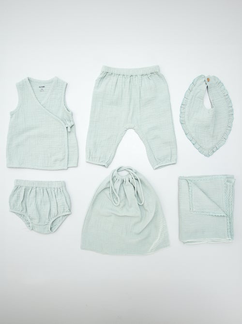 Box de nascimento 'Welcome Baby' - 5 peças - Kiabi