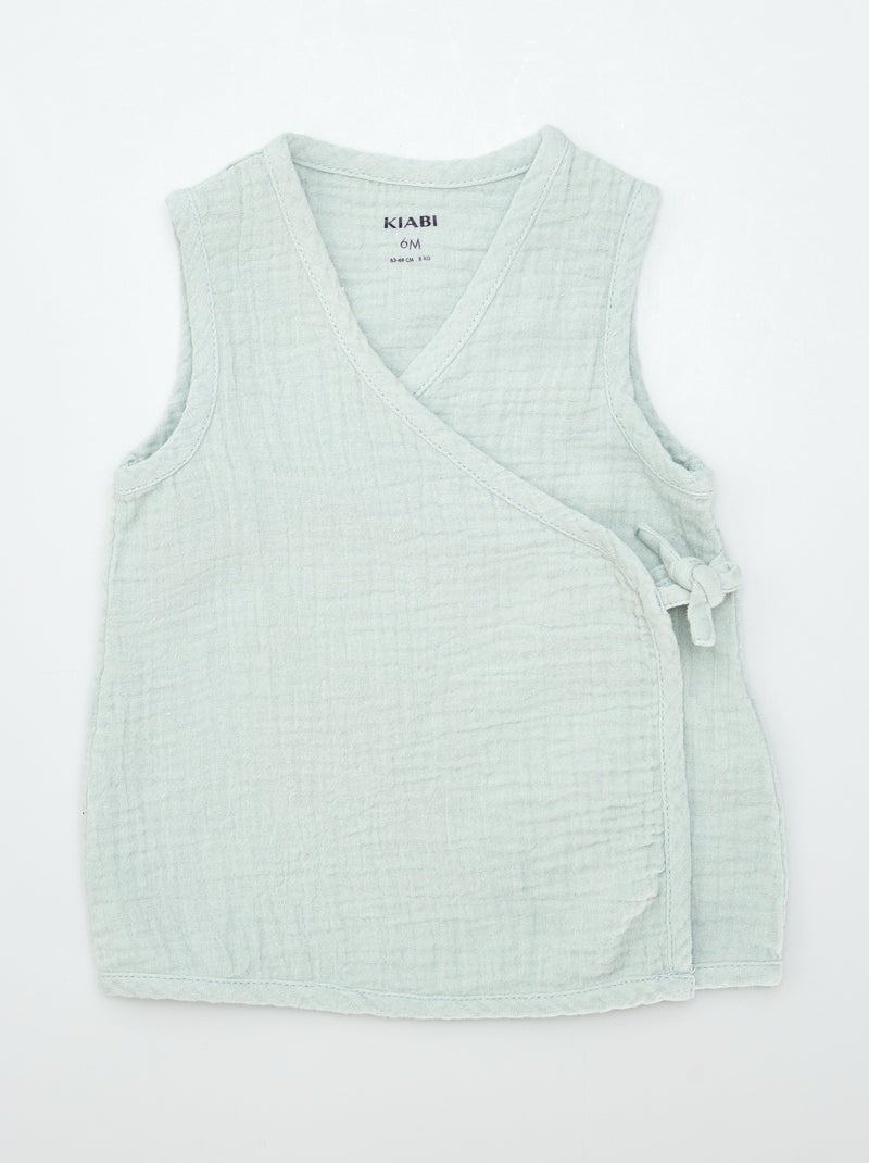 Box de nascimento 'Welcome Baby' - 5 peças VERDE - Kiabi