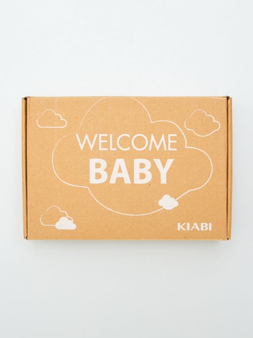 Box de nascimento 'Welcome Baby' - 5 peças - Kiabi