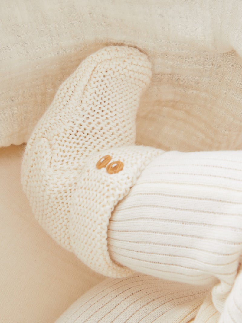 Box de nascimento 'Welcome Baby' 5 peças - Unissexo BRANCO - Kiabi