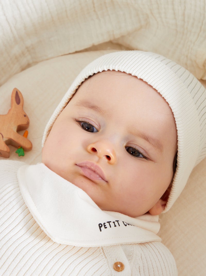 Box de nascimento 'Welcome Baby' 5 peças - Unissexo BRANCO - Kiabi