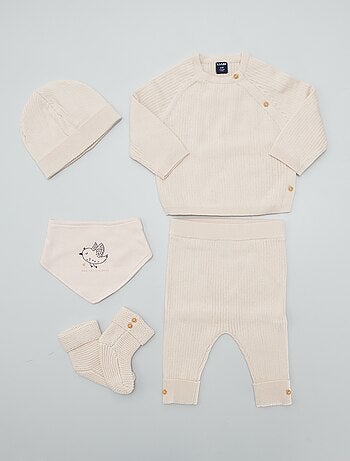 Box de nascimento 'Welcome Baby' 5 peças - Unissexo