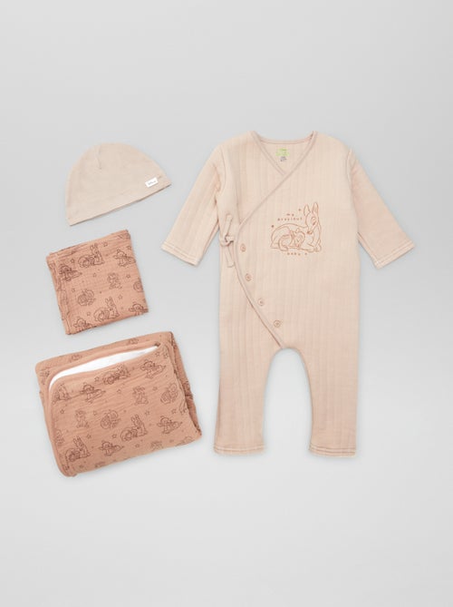 Box de nascimento 'Welcome Baby' 'Disney' - 4 peças - Kiabi