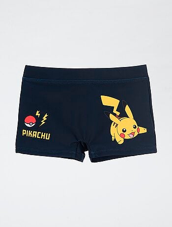 Boxer de banho \'Pokémon\' \'Pikachu\' liso
