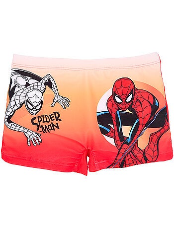 Boxer de banho spider-man vermelho menino | licença oficial
