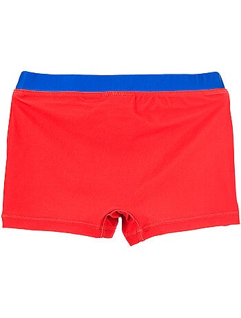 Boxer de banho spidey vermelho menino | licença oficial
